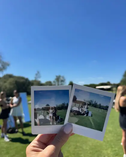 Spotkanie społeczności ENSO Pilates, zdjęcia z polaroida