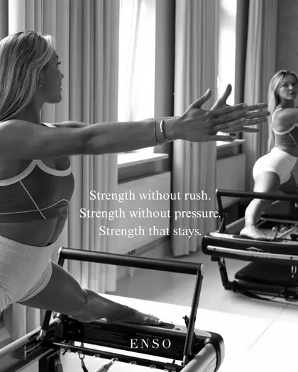 Trening pilates reformer w studiu ENSO w Katowicach